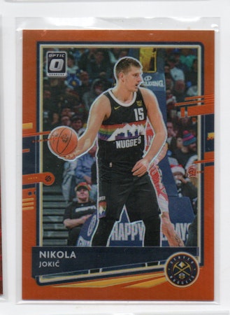 2020-21 Donruss Optic Orange #96 Nikola Jokic (100-X167-NBANUGGETS)