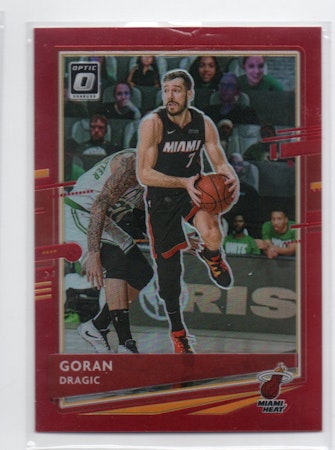 2020-21 Donruss Optic Red #27 Goran Dragic (50-X174-NBAHEAT)