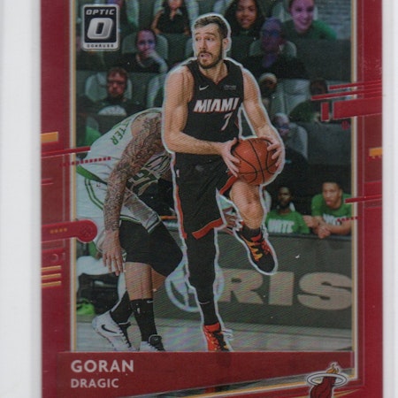 2020-21 Donruss Optic Red #27 Goran Dragic (50-X174-NBAHEAT)