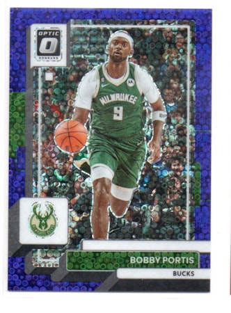 2022-23 Donruss Optic Fast Break Purple #101 Bobby Portis (30-X176-NBABUCKS)