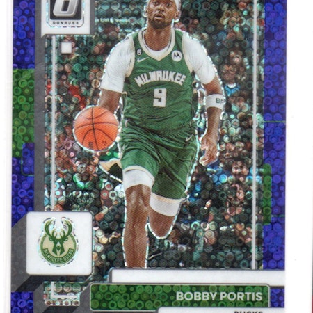 2022-23 Donruss Optic Fast Break Purple #101 Bobby Portis (30-X176-NBABUCKS)