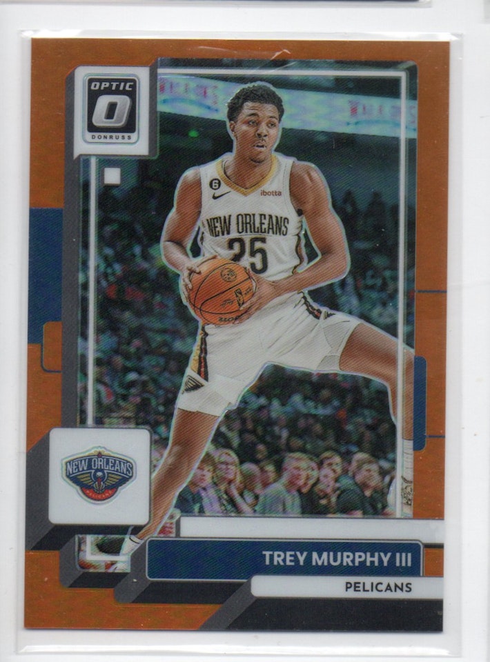 2022-23 Donruss Optic Orange #178 Trey Murphy III (30-X163-NBAPELICANS)