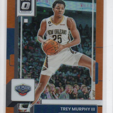 2022-23 Donruss Optic Orange #178 Trey Murphy III (30-X163-NBAPELICANS)
