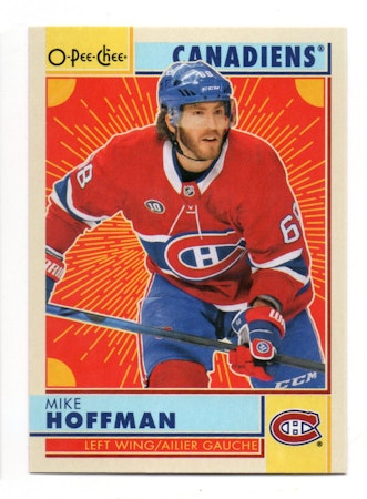 2022-23 O-Pee-Chee Retro #60 Mike Hoffman (10-X162-CANADIENS)