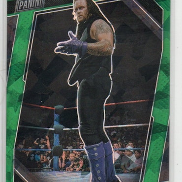 2023 Panini National Convention VIP Gold Packs Green Sparkle #63 Undertaker (150-X187-WRESTLING)