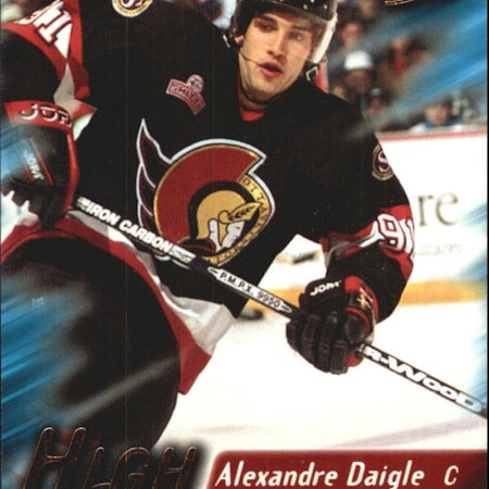 1995-96 Ultra High Speed #6 Alexandre Daigle (10-A8-SENATORS)