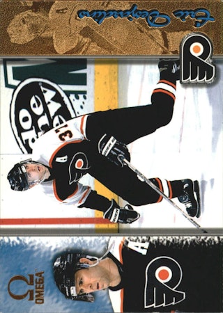 1997-98 Pacific Omega Gold #162 Eric Desjardins (10-A9-FLYERS)