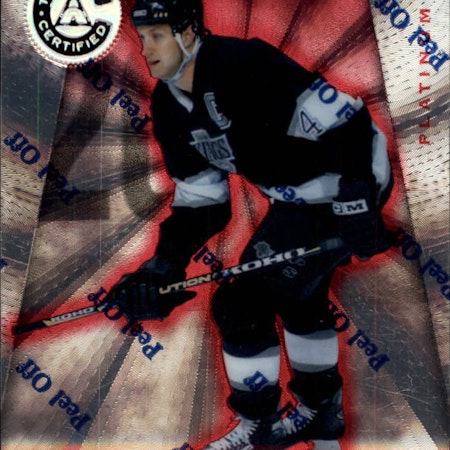 1997-98 Pinnacle Totally Certified Platinum Red #77 Rob Blake (15-A9-NHLKINGS)
