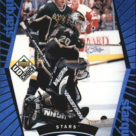 1998-99 UD Choice StarQuest Blue #SQ17 Ed Belfour (10-A9-NHLSTARS)