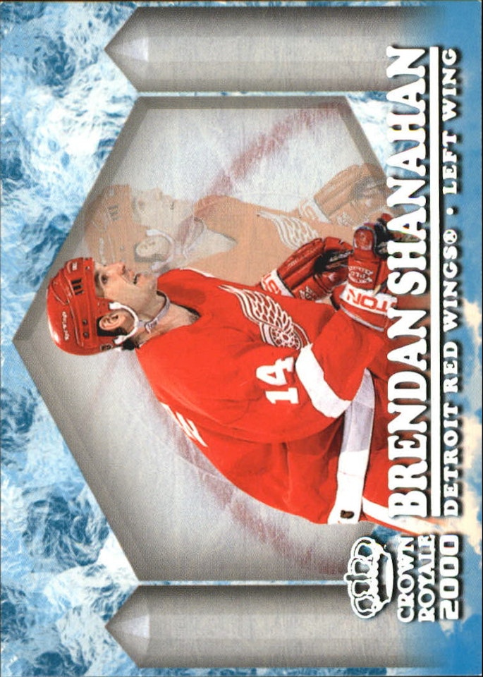 1999-00 Crown Royale Ice Elite #11 Brendan Shanahan (10-A5-REDWINGS)