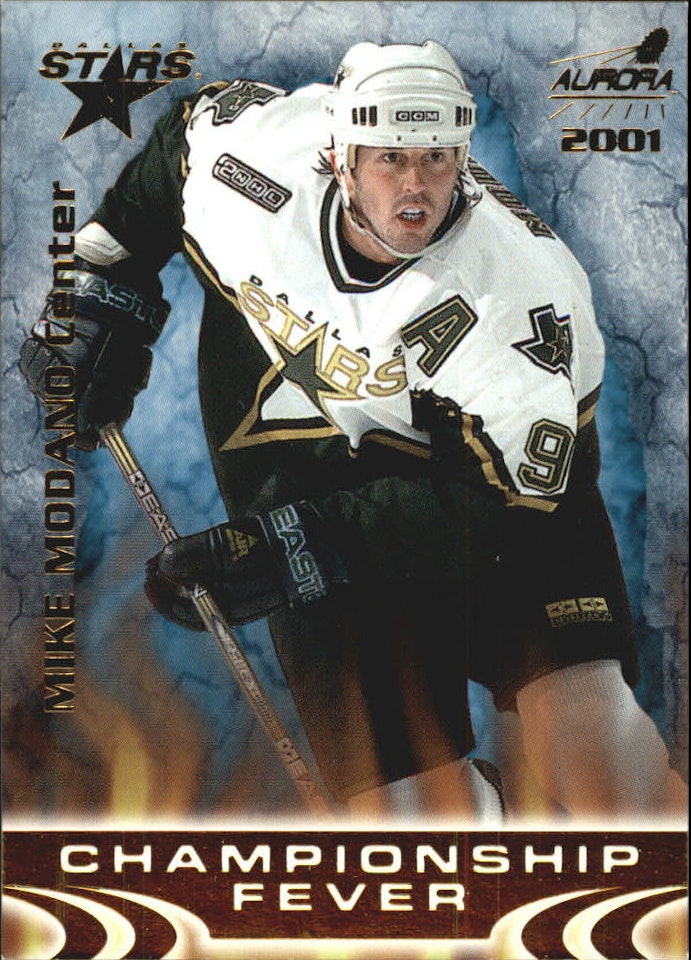 2000-01 Aurora Championship Fever #9 Mike Modano (10-A10-NHLSTARS)