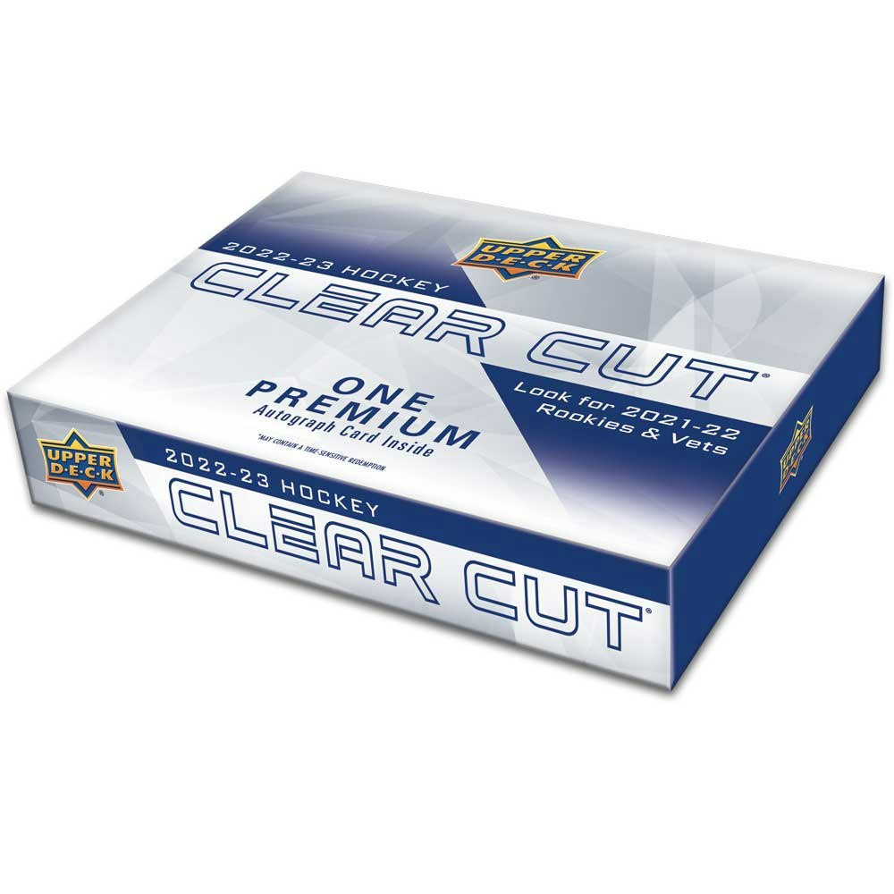2022-23 Upper Deck Clear Cut (Hobby Box) - CARDLAND