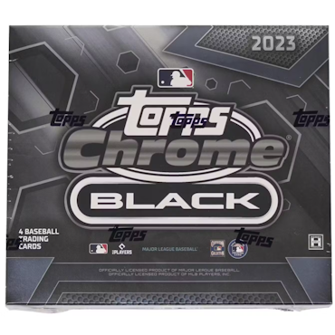 2023 Topps Chrome Black Baseball (Hobby Box)