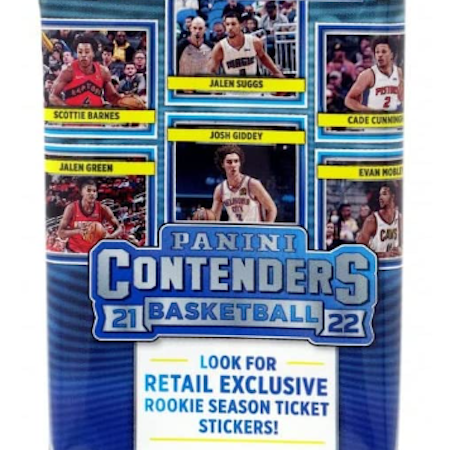 2021-22 Panini Contenders Basketball (Jumbo Value Pack)