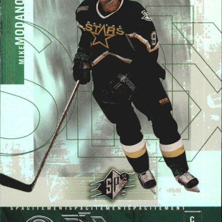 2000-01 SPx SPXcitement #X5 Mike Modano (12-A10-NHLSTARS)