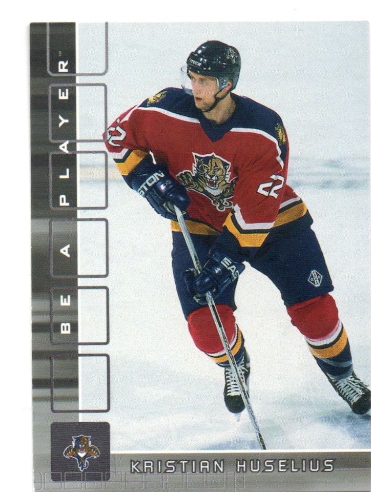 2001-02 BAP Memorabilia #393 Kristian Huselius RC (10-A7-NHLPANTHERS)