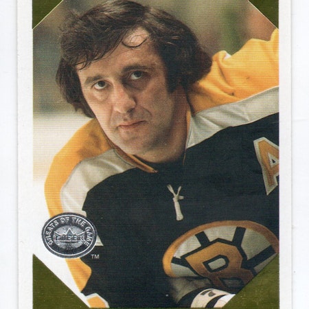 2001-02 Greats of the Game Retro Collection #3 Phil Esposito (12-A4-BRUINS)