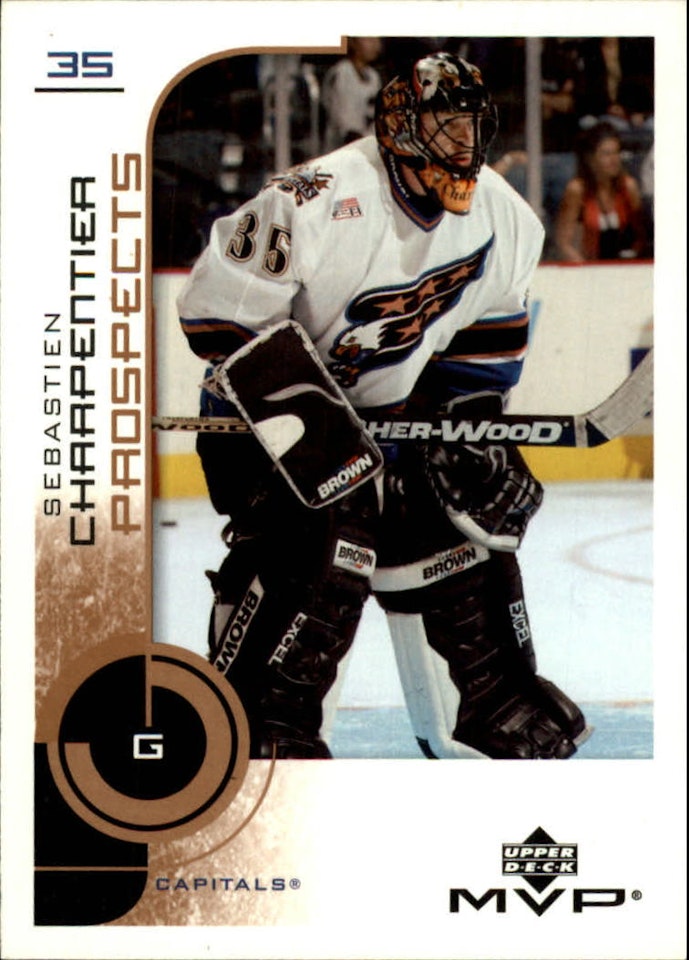 2002-03 Upper Deck MVP #220 Sebastien Charpentier (10-448x4-CAPITALS)