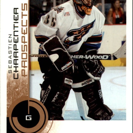 2002-03 Upper Deck MVP #220 Sebastien Charpentier (10-448x4-CAPITALS)