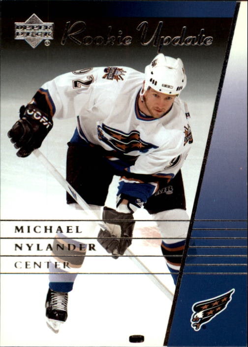 2002-03 Upper Deck Rookie Update #100 Michael Nylander (5-449x5-CAPITALS)