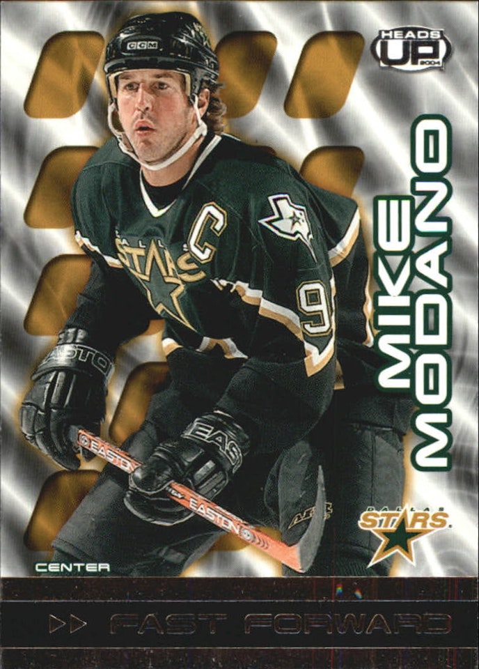 2003-04 Pacific Heads Up Fast Forwards #4 Mike Modano (12-A10-NHLSTARS)