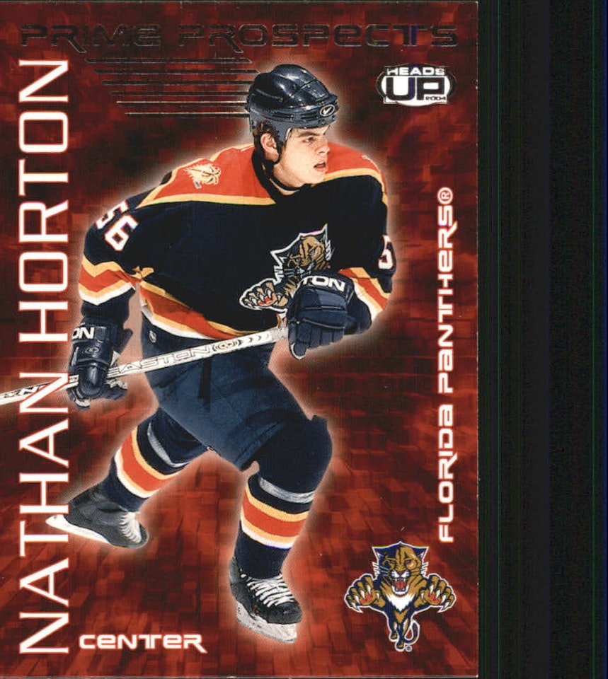 2003-04 Pacific Heads Up Prime Prospects #9 Nathan Horton (10-A12-NHLPANTHERS)