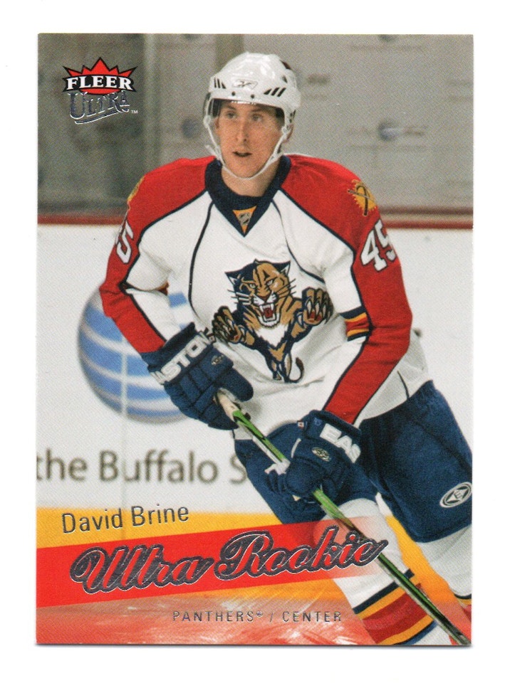 2008-09 Ultra #234 David Brine (15-A12-NHLPANTHERS)