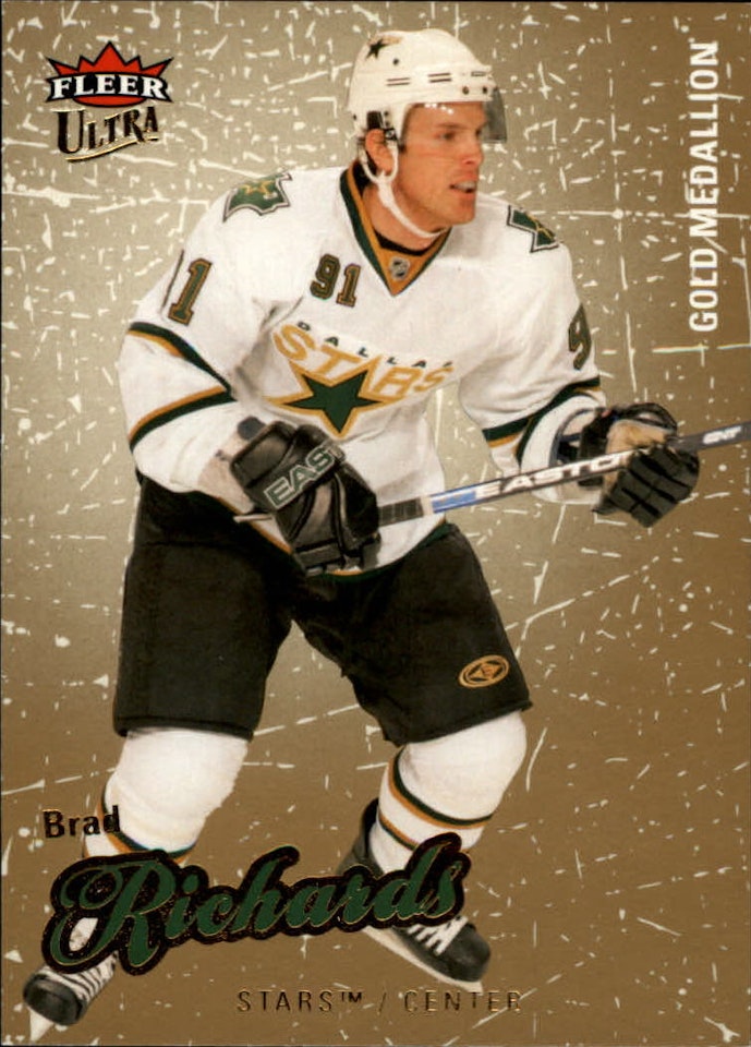 2008-09 Ultra Gold Medallion #137 Brad Richards (10-A12-NHLSTARS)