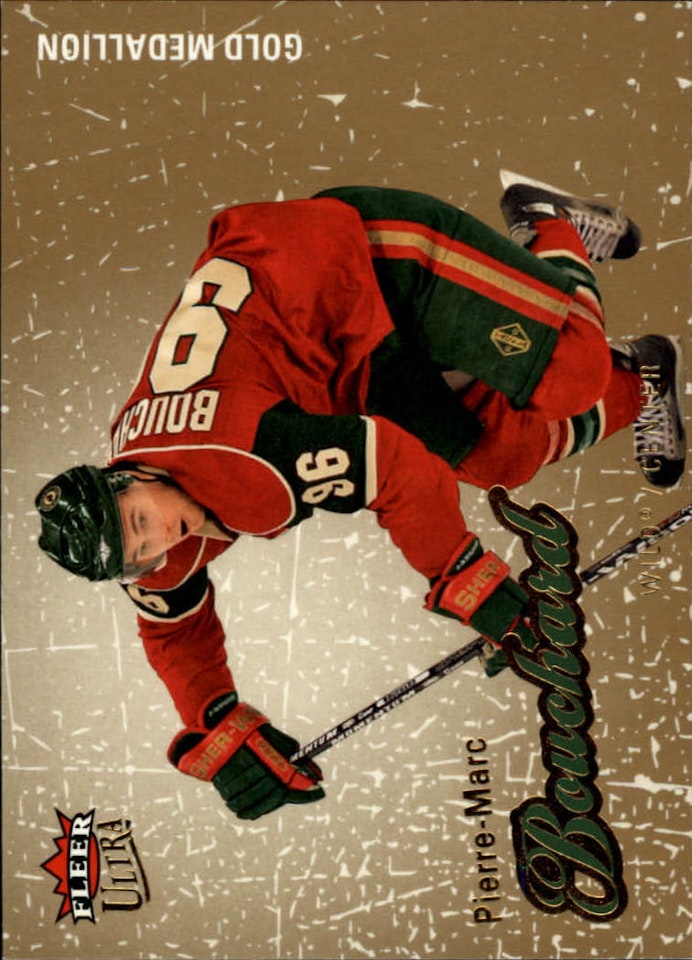 2008-09 Ultra Gold Medallion #166 Pierre-Marc Bouchard (10-A12-NHLWILD)