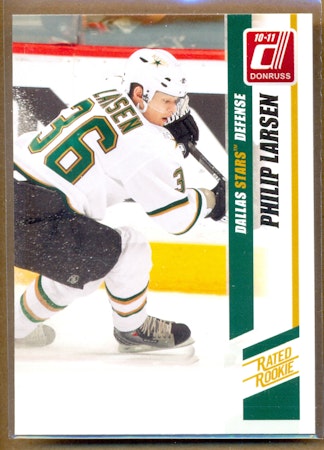 2010-11 Donruss #263 Philip Larsen RC (10-A7-NHLSTARS)