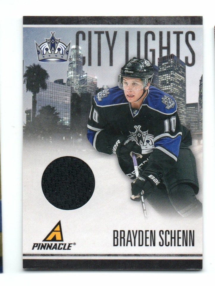 2010-11 Pinnacle City Lights Materials #90 Brayden Schenn (40-A13-NHLKINGS)