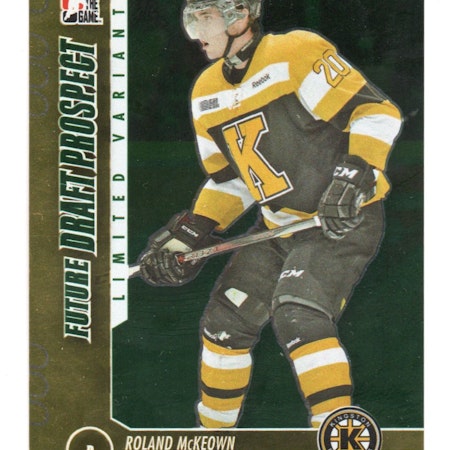2012-13 ITG Draft Prospects Emerald #81 Roland McKeown FDP (12-A12-OTHERS)