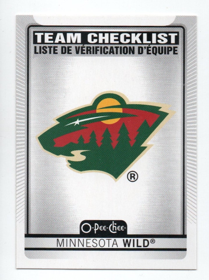 2019-20 O-Pee-Chee #565 Minnesota Wild TC (5-A10-NHLWILD)