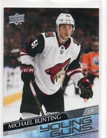 2020-21 Upper Deck #727 Michael Bunting YG RC (50-A2-COYOTES)