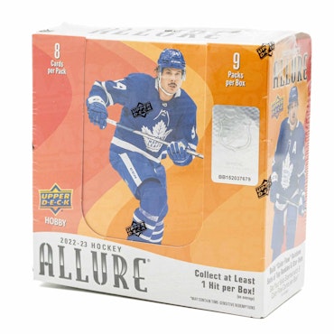 2022-23 Upper Deck Allure (Hobby Box) *MAX 2 PER KUND/HUSHÅLL*