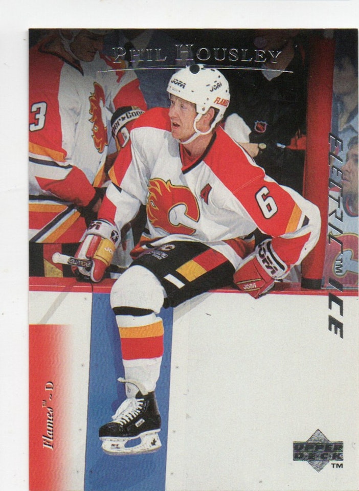 1995-96 Upper Deck Electric Ice #294 Phil Housley (15-B10-FLAMES)
