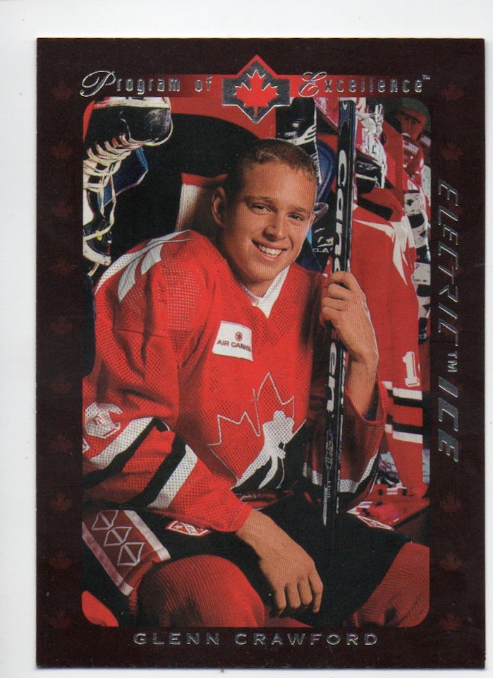 1995-96 Upper Deck Electric Ice #520 Glenn Crawford (10-B10-CANADA)
