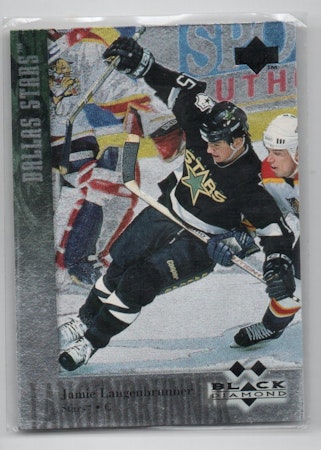 1996-97 Black Diamond #126 Jamie Langenbrunner (10-B9-NHLSTARS)