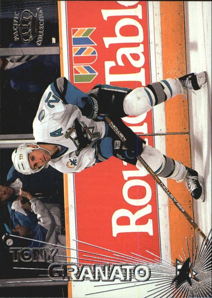 1997-98 Pacific Silver #203 Tony Granato (10-B9-SHARKS)