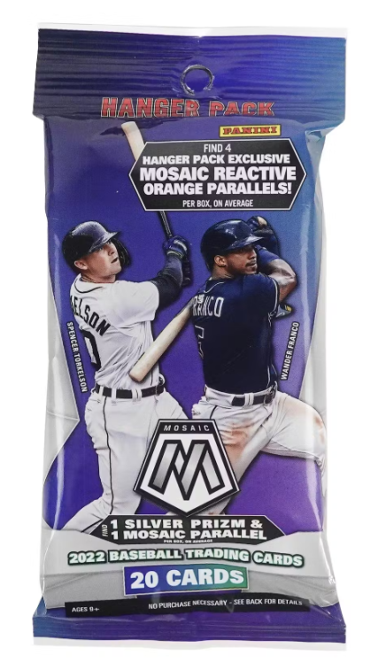 2022 Panini Mosaic Baseball (Hanger Pack)