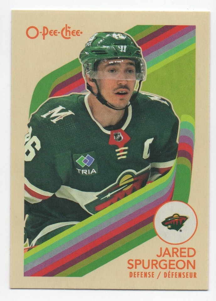2023-24 O-Pee-Chee Retro #139 Jared Spurgeon (10-A13-NHLWILD)