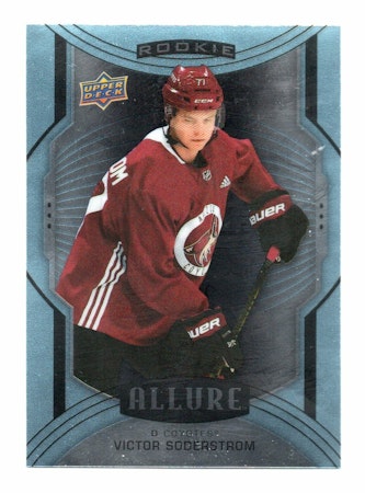 2020-21 Upper Deck Allure #130 Victor Soderstrom SP (10-A14-COYOTES)
