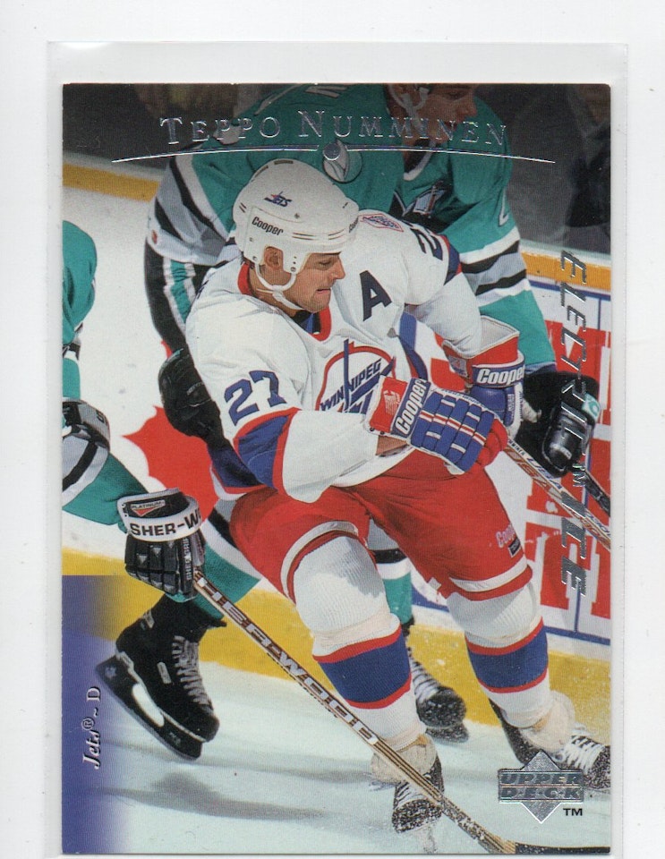 1995-96 Upper Deck Electric Ice #275 Teppo Numminen (15-B15-NHLJETS)