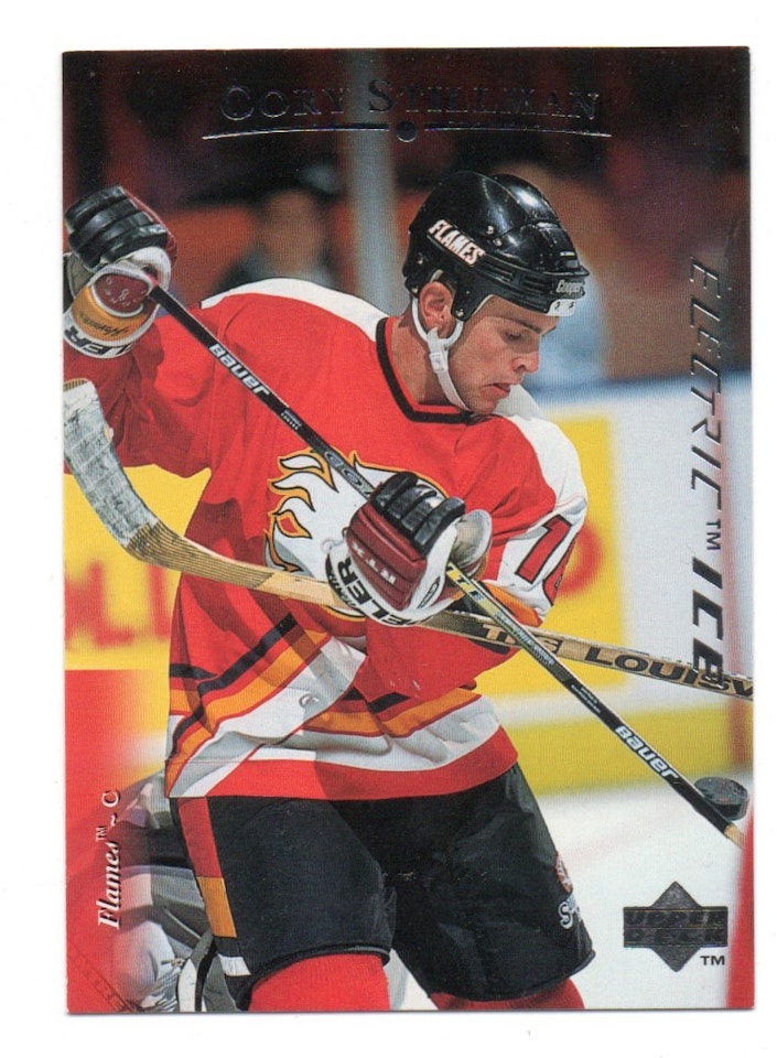 1995-96 Upper Deck Electric Ice #283 Cory Stillman (12-B15-FLAMES)