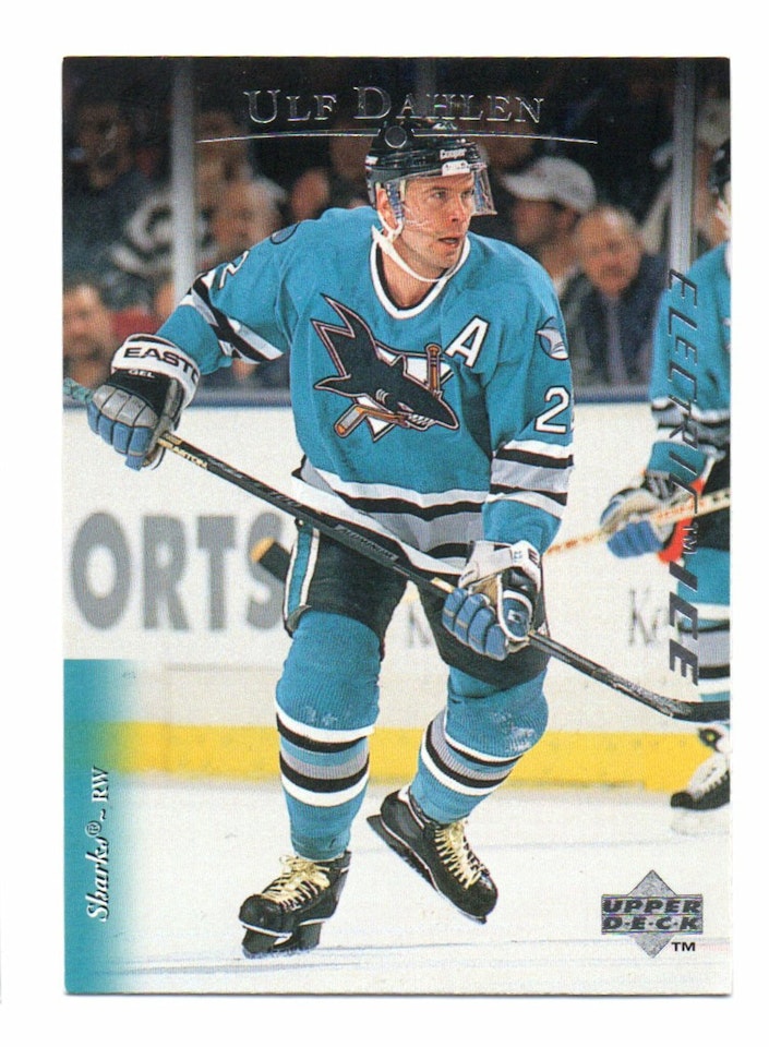 1995-96 Upper Deck Electric Ice #381 Ulf Dahlen (15-B15-SHARKS)