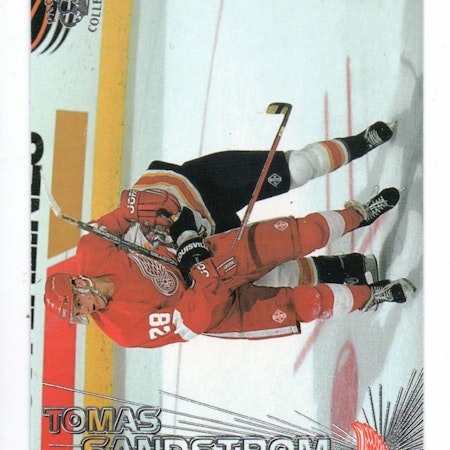 1997-98 Pacific Silver #293 Tomas Sandstrom (15-B15-REDWINGS)