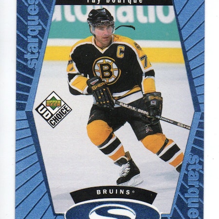 1998-99 UD Choice StarQuest Blue #SQ21 Ray Bourque (10-B15-BRUINS)