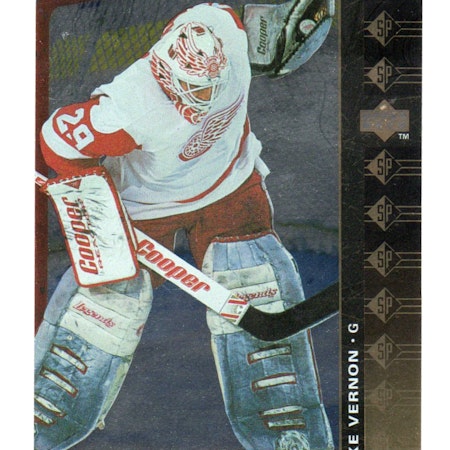 1994-95 Upper Deck SP Inserts #SP115 Mike Vernon (10-B14-REDWINGS)