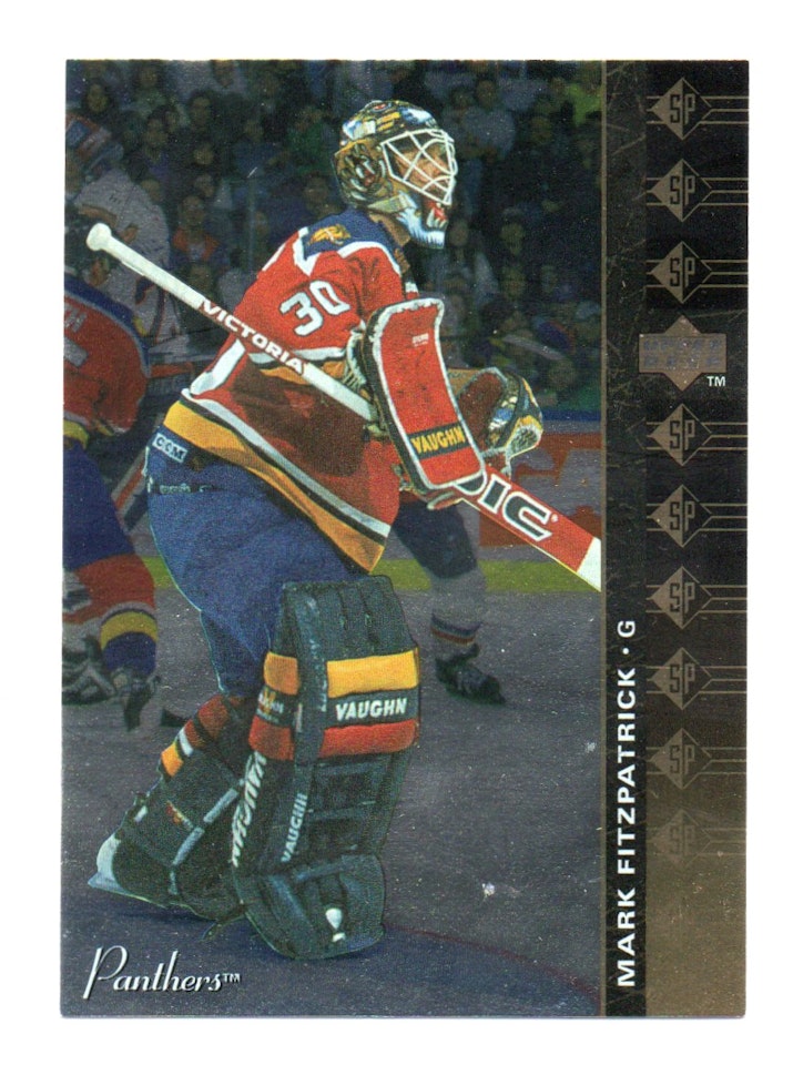 1994-95 Upper Deck SP Inserts #SP120 Mark Fitzpatrick (10-B14-NHLPANTHERS)