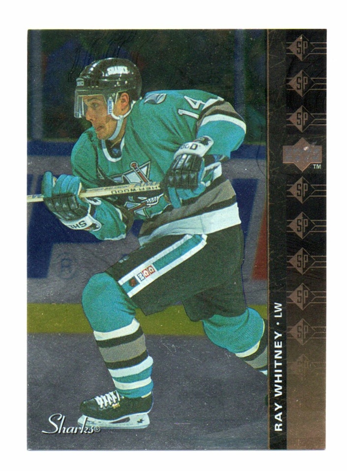 1994-95 Upper Deck SP Inserts #SP163 Ray Whitney (10-B14-SHARKS)